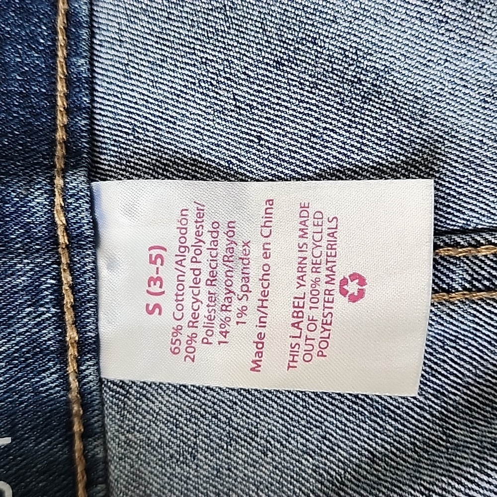 No Boundaries Blue Denim Shorts - Picture 6 of 9
